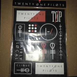 Pack of twenty one pilots stickers